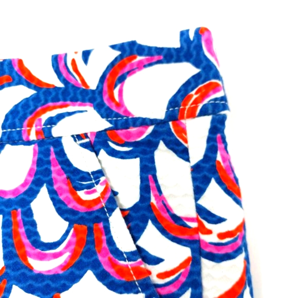 Lilly Pulitzer Colorful Patterned Shorts - Red, Pink, Blue - Picture 3 of 11